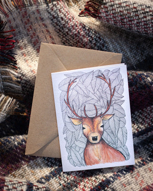 Friendsheep Sustainable Goods greeting_card Deer - Greeting Card