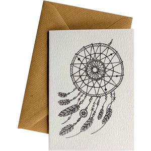 Friendsheep Sustainable Goods greeting_card Dream Catcher - Greeting Card