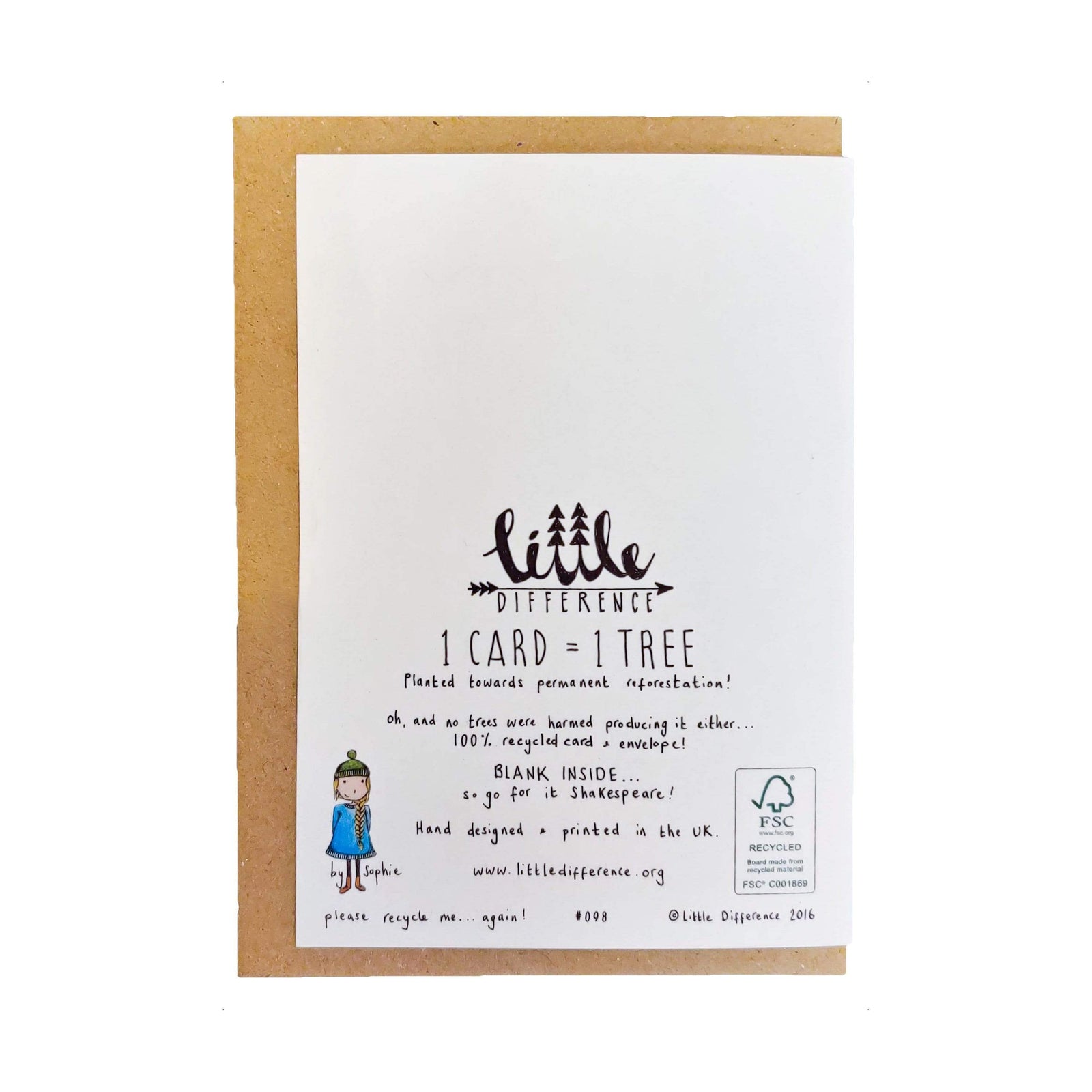 Friendsheep Sustainable Goods greeting_card Happy Birthday (Flowers) - Greeting Card