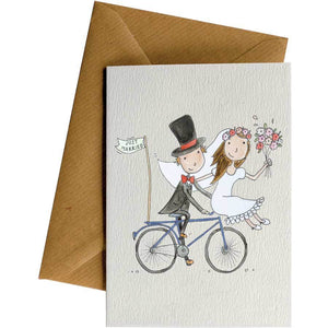 Friendsheep Sustainable Goods greeting_card Just Married - Greeting Card