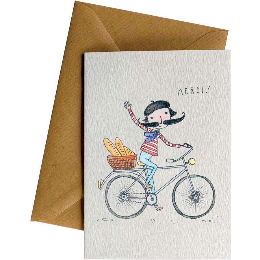 Merci - Greeting Card