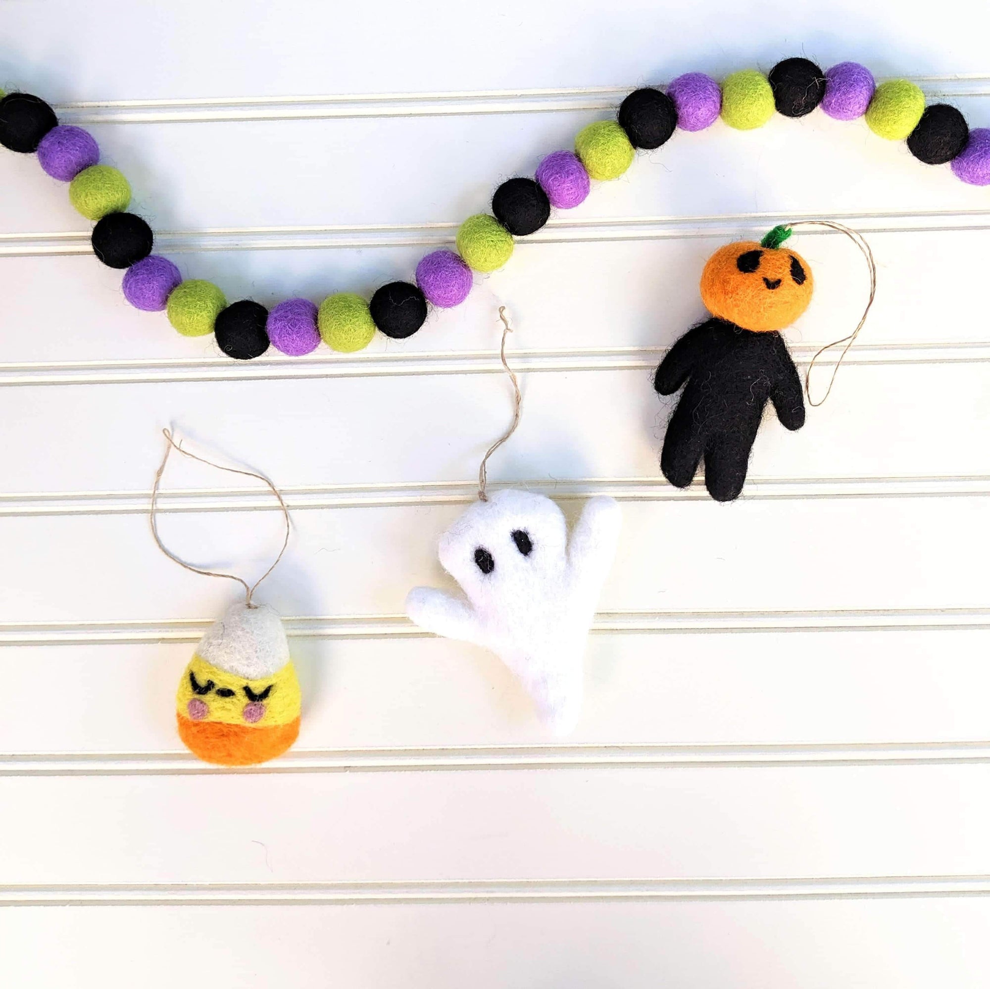 Friendsheep Sustainable Wool Goods Mr Pumpkin Head