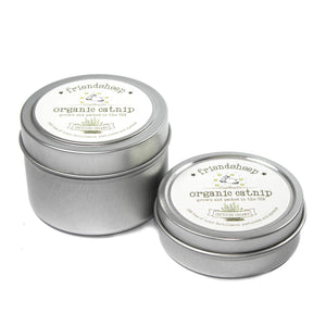 Friendsheep Sustainable Wool Goods Pet Toys Organic Catnip Tin