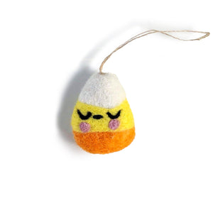Friendsheep Sustainable Wool Goods Ron the Candy Corn