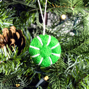 Peppermint Eco Freshener Ornaments - Greens